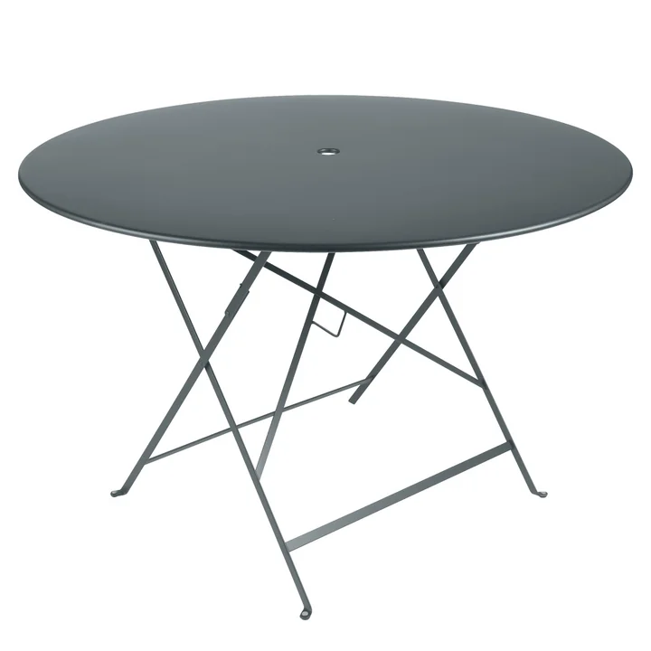 Fermob - Bistro Klapptisch Ø 117 cm, gewittergrau