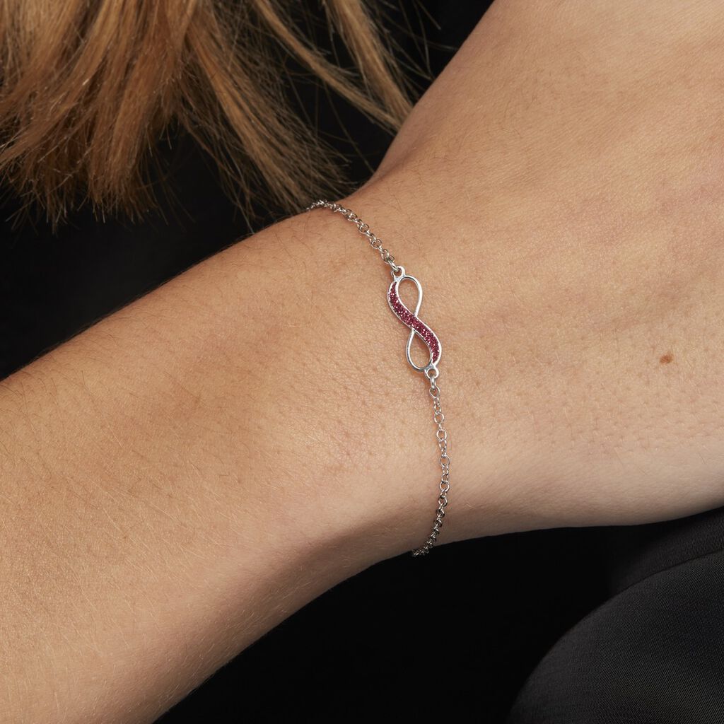 Bracelet Leevi Argent Blanc