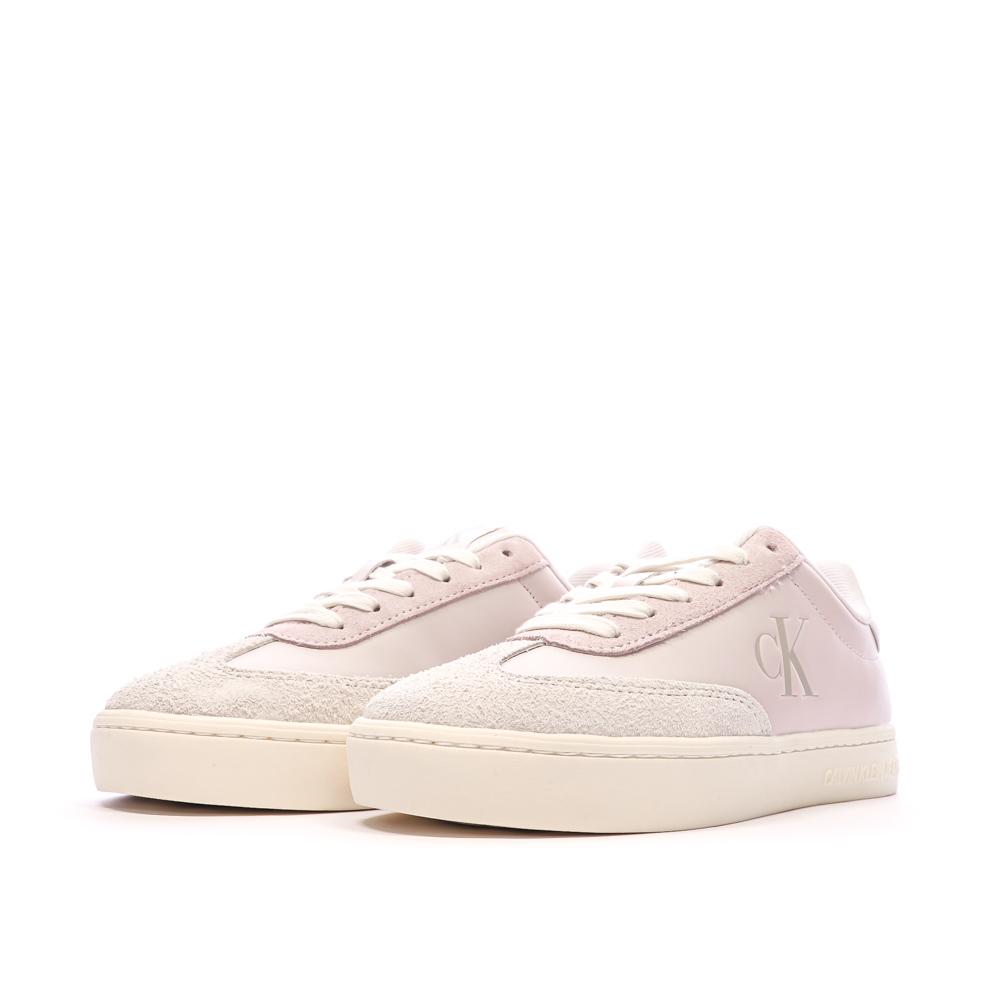 Calvin Klein Jeans Baskets Rose Femme Calvin Klein Jeans Classic Cupsole