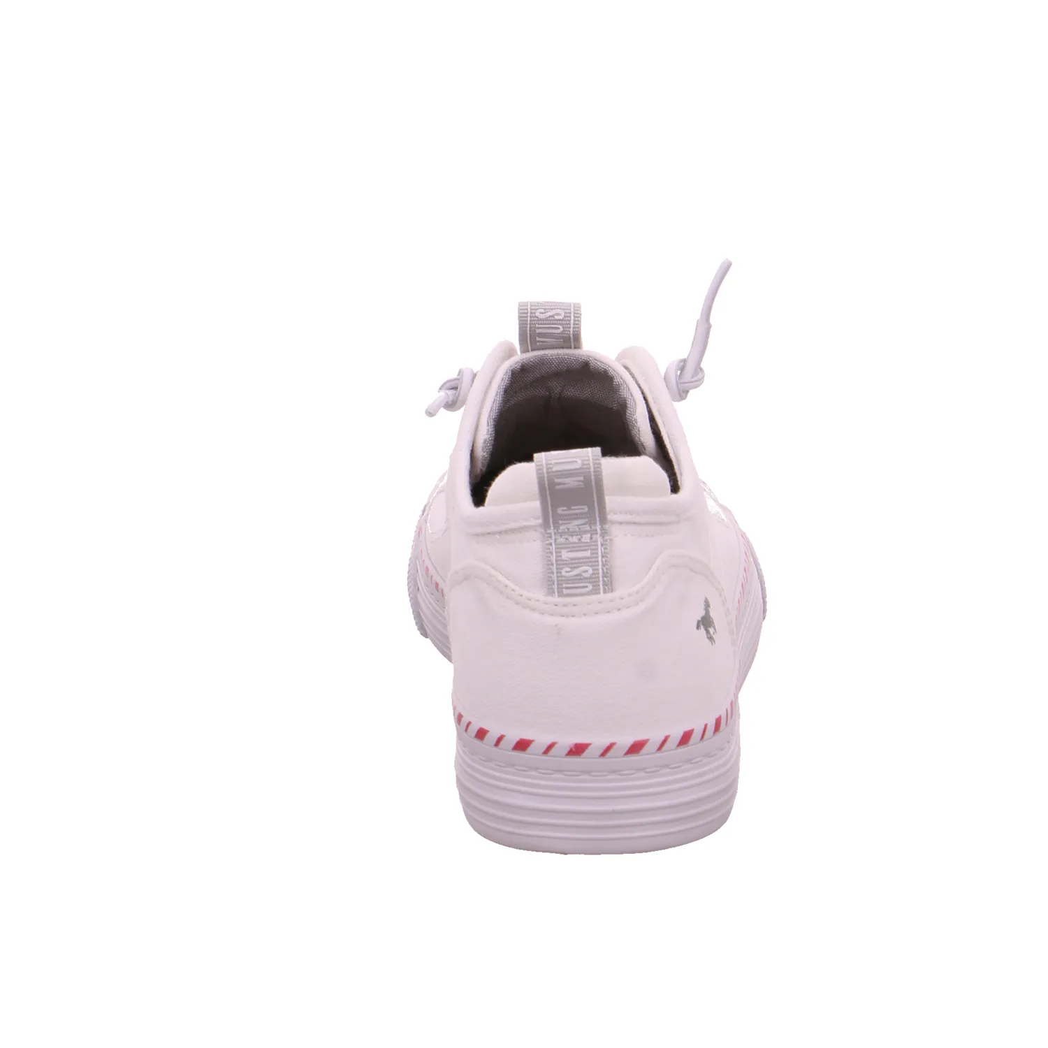 MUSTANG Sneaker Weiss Textil  mit Wechselfussbett