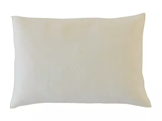 OLYMPE LITERIE | Lot de 2 oreillers 50x70 cm FLOCONS | Mémoire de forme