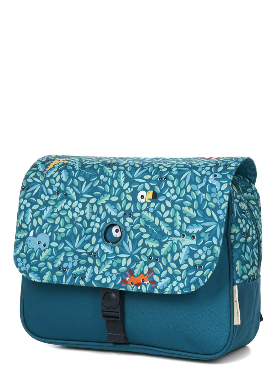 Cartable Lilliputiens Pablo Jungle 34 cm
