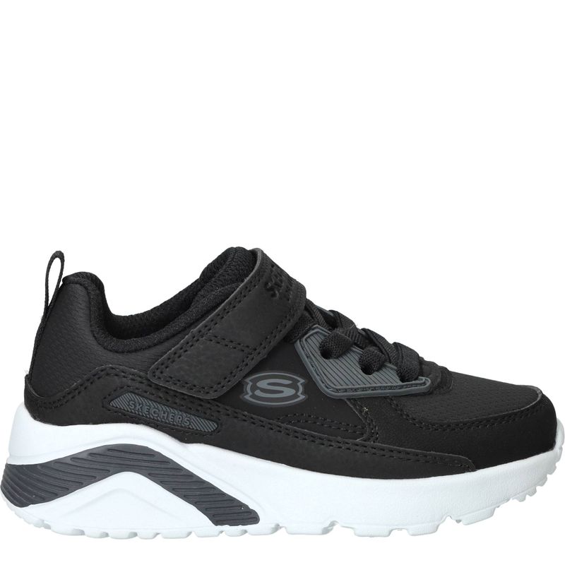 Skechers Uno Lite Revival Edge Sneakers Zwart Jongens