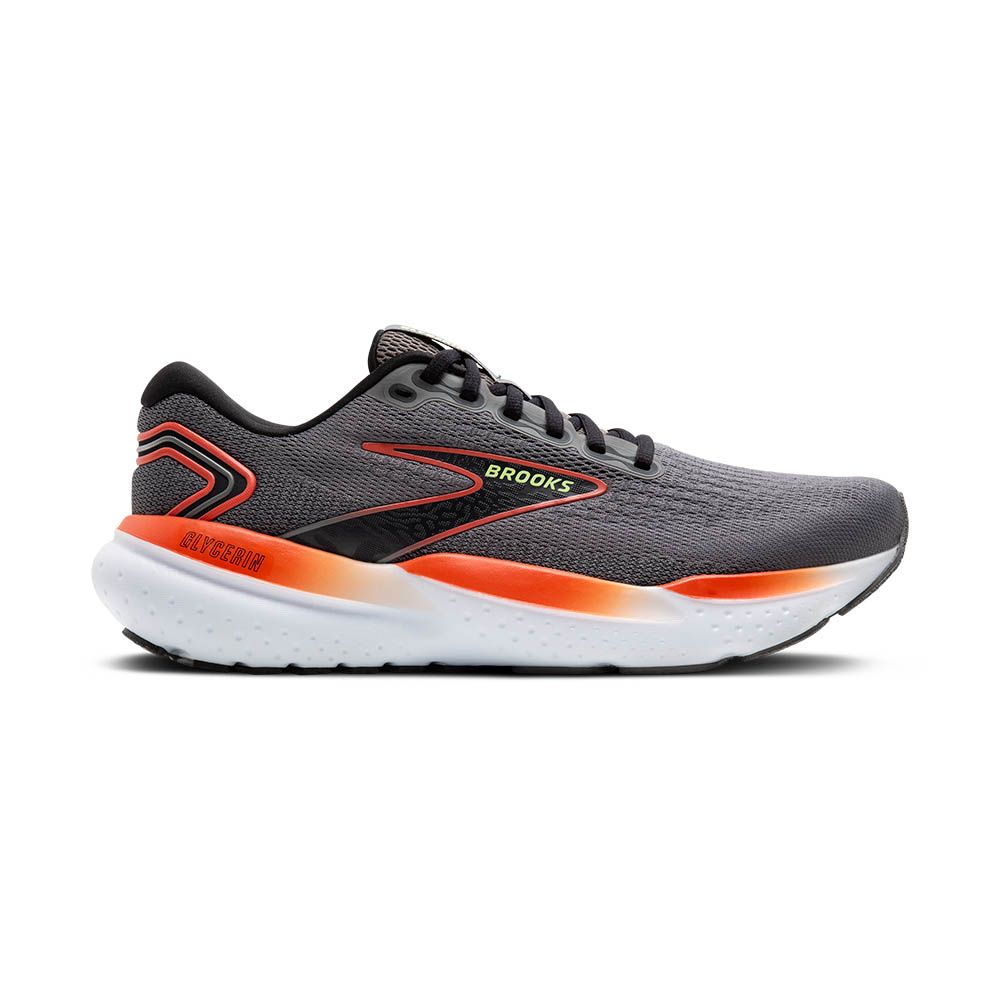 brooks glycerin 21 110419 059 grey mandarin red green