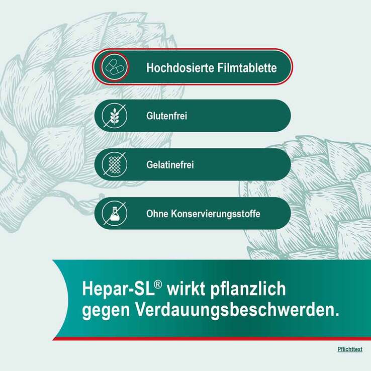 Hepar-SL® 640 mg Filmtabletten, 100 St