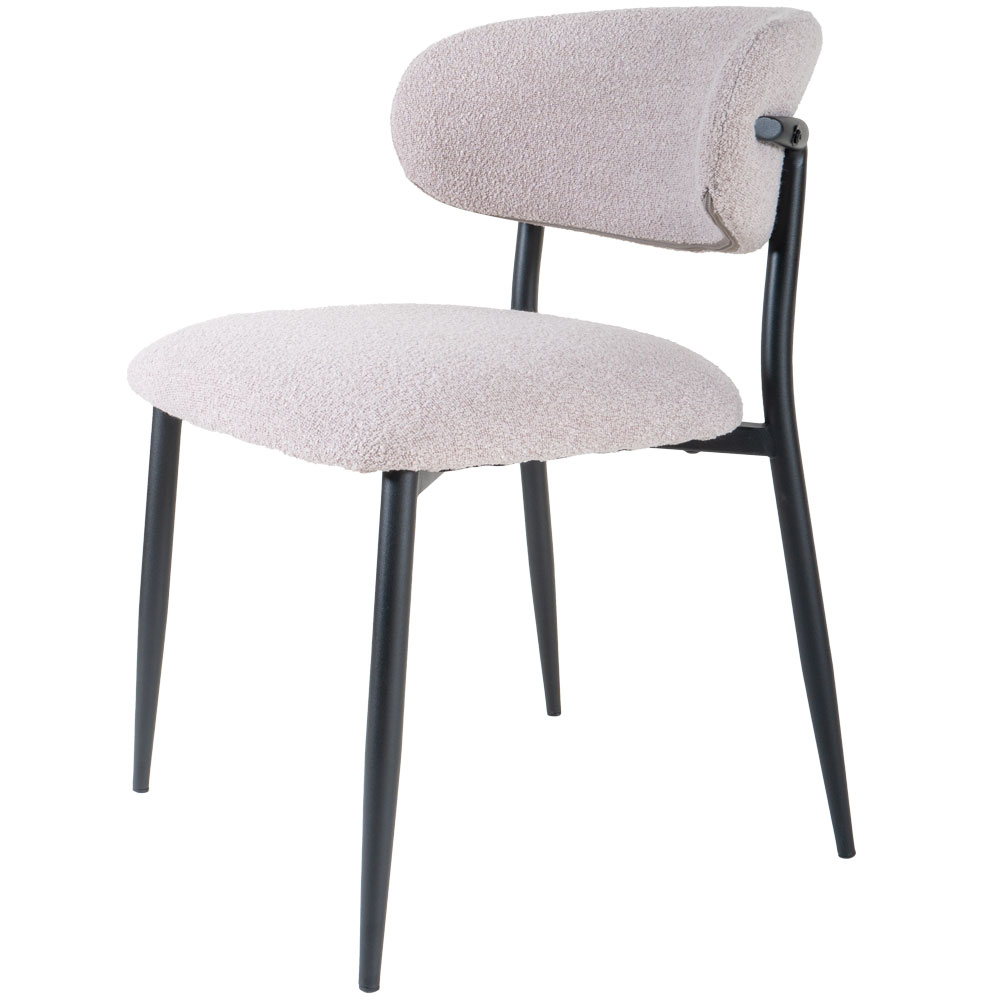 Stoel Dion boucle  naturel