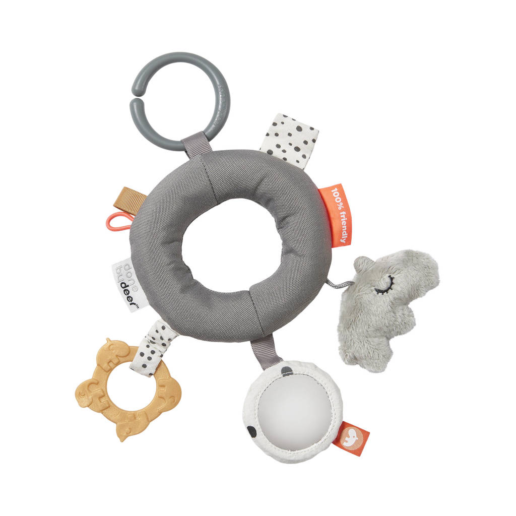Activity bijtring Deer friends Grey