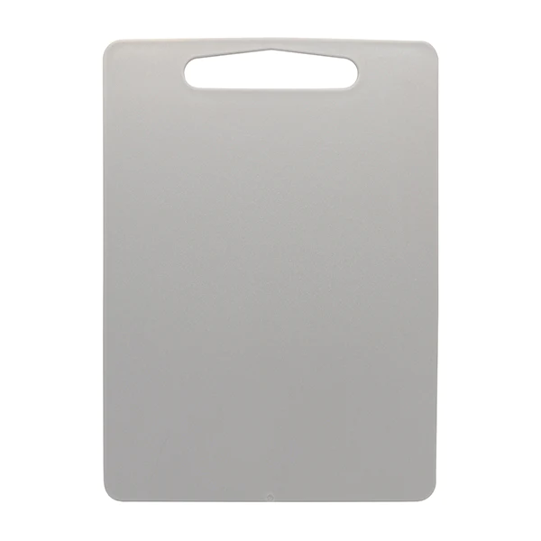 Planche à découper en bioplastique rigide 35 cm grise