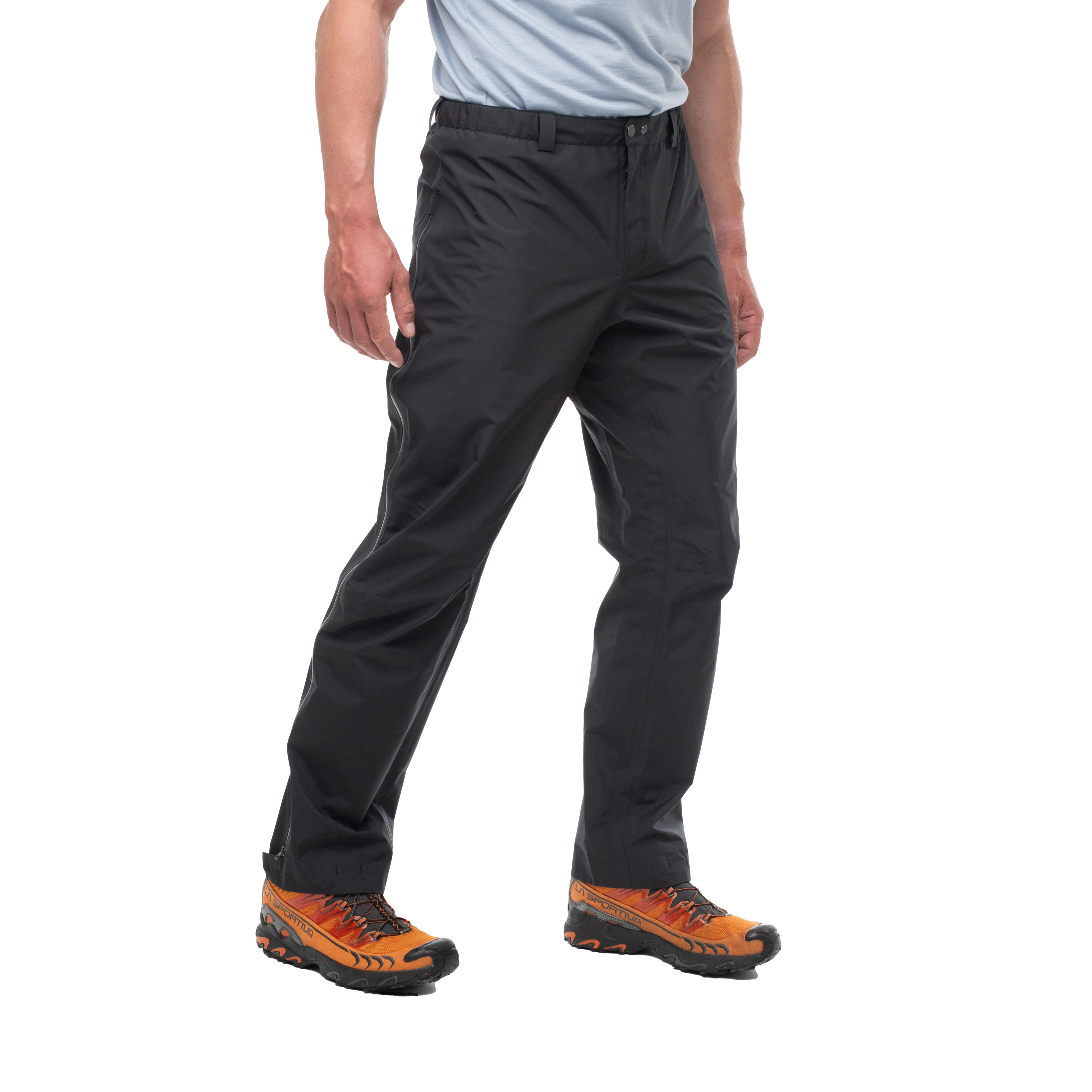 Vandre Light 3L Shell Zipped Pants Men Black