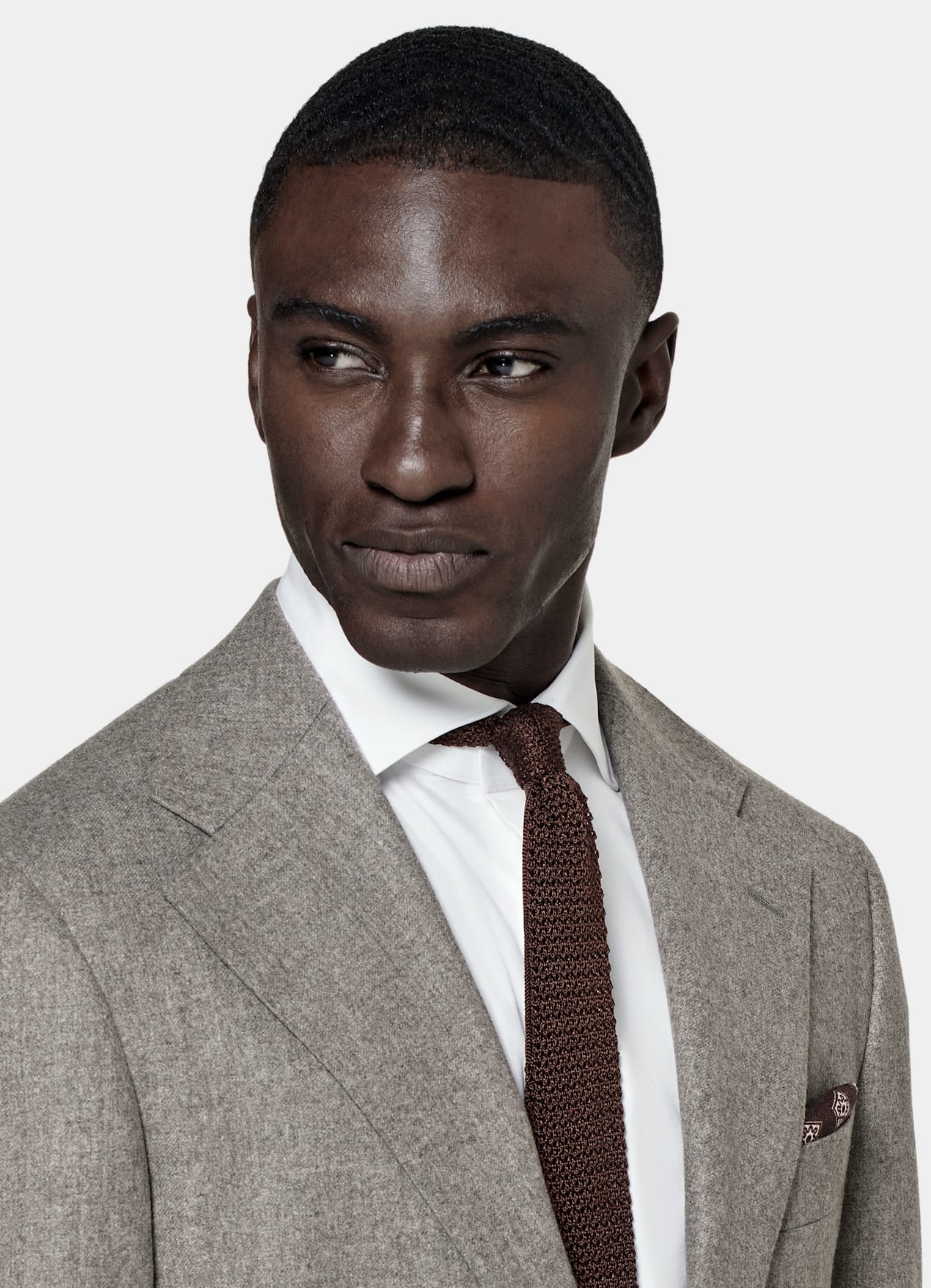 Costume Roma coupe Relaxed taupe