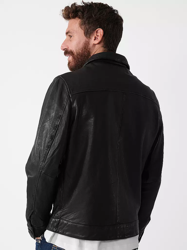 DRYKORN Lederjacke RIKKA schwarz