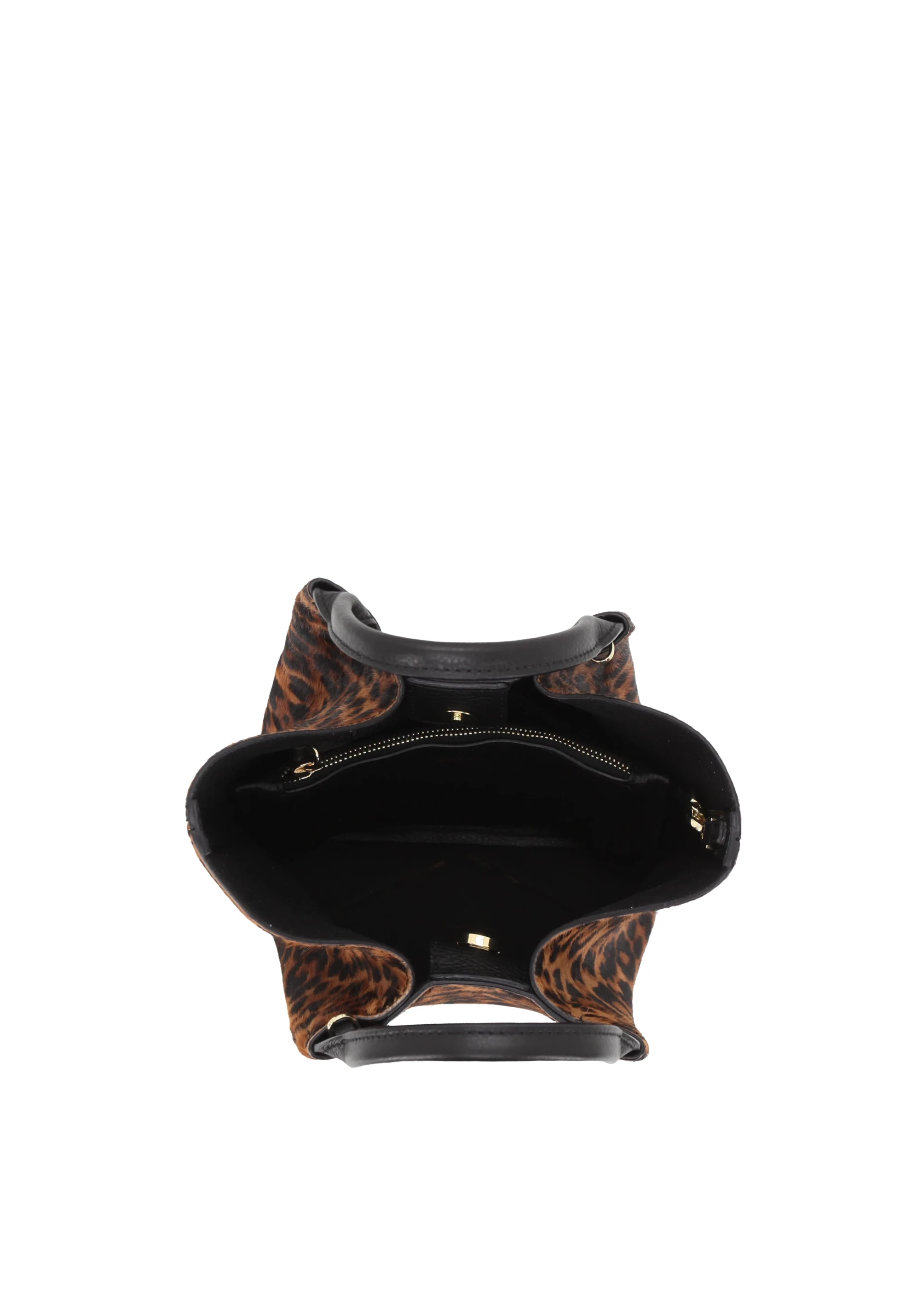 Shopper ESSENTIAL small Leather Animal Print Standard