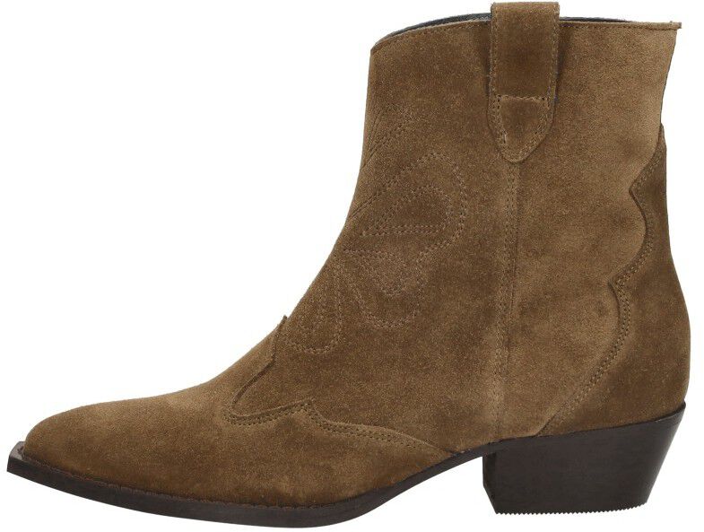 Red Rag Enkellaarsjes Hak taupe