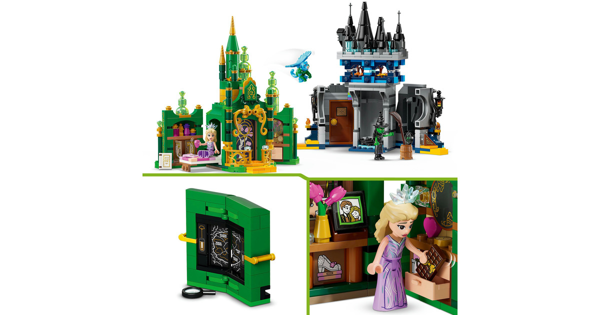 LEGOWicked - Emerald City en Kiamo Ko kasteel Constructiespeelgoed  (75689)