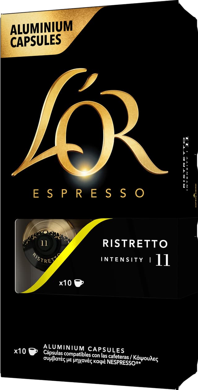 L'Or Espresso 11 Ristresso kaffekapsler (10 stk)