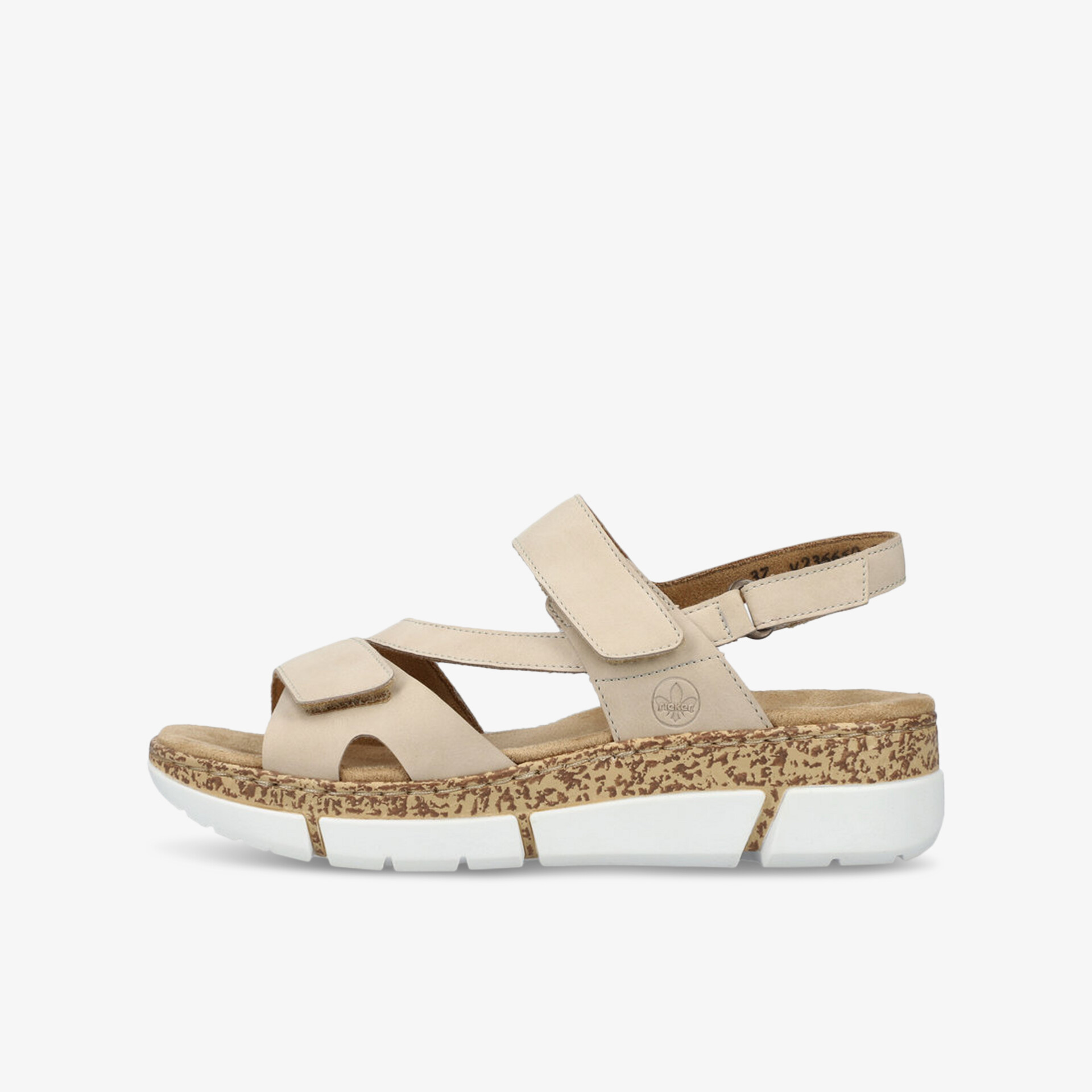 rieker Damen Sandalen beige