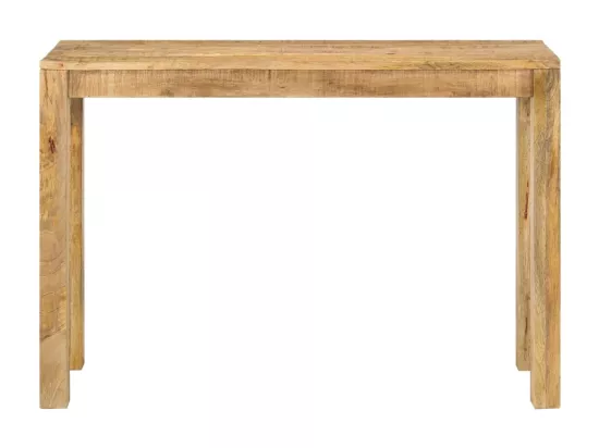 Table console 110x35x76 cm Bois de manguier brut