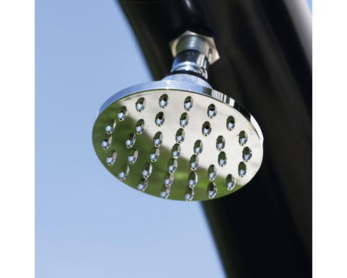 Solar douche 22L H 230 cm PVC verstelbare douchekop