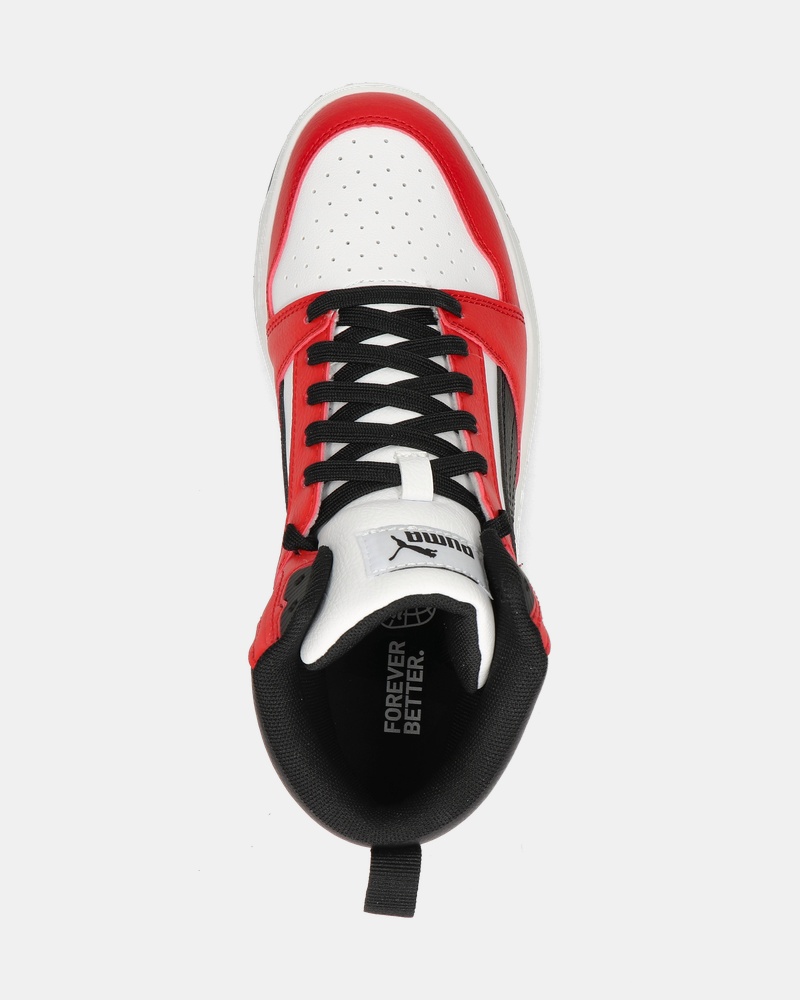 Puma Rebound V6 Mid Hoge sneakers  - rood