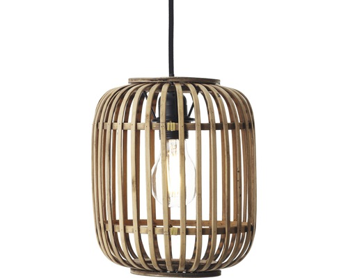 Hanglamp, 3-lichts, HxL 125x105 cm, naturel/bruin