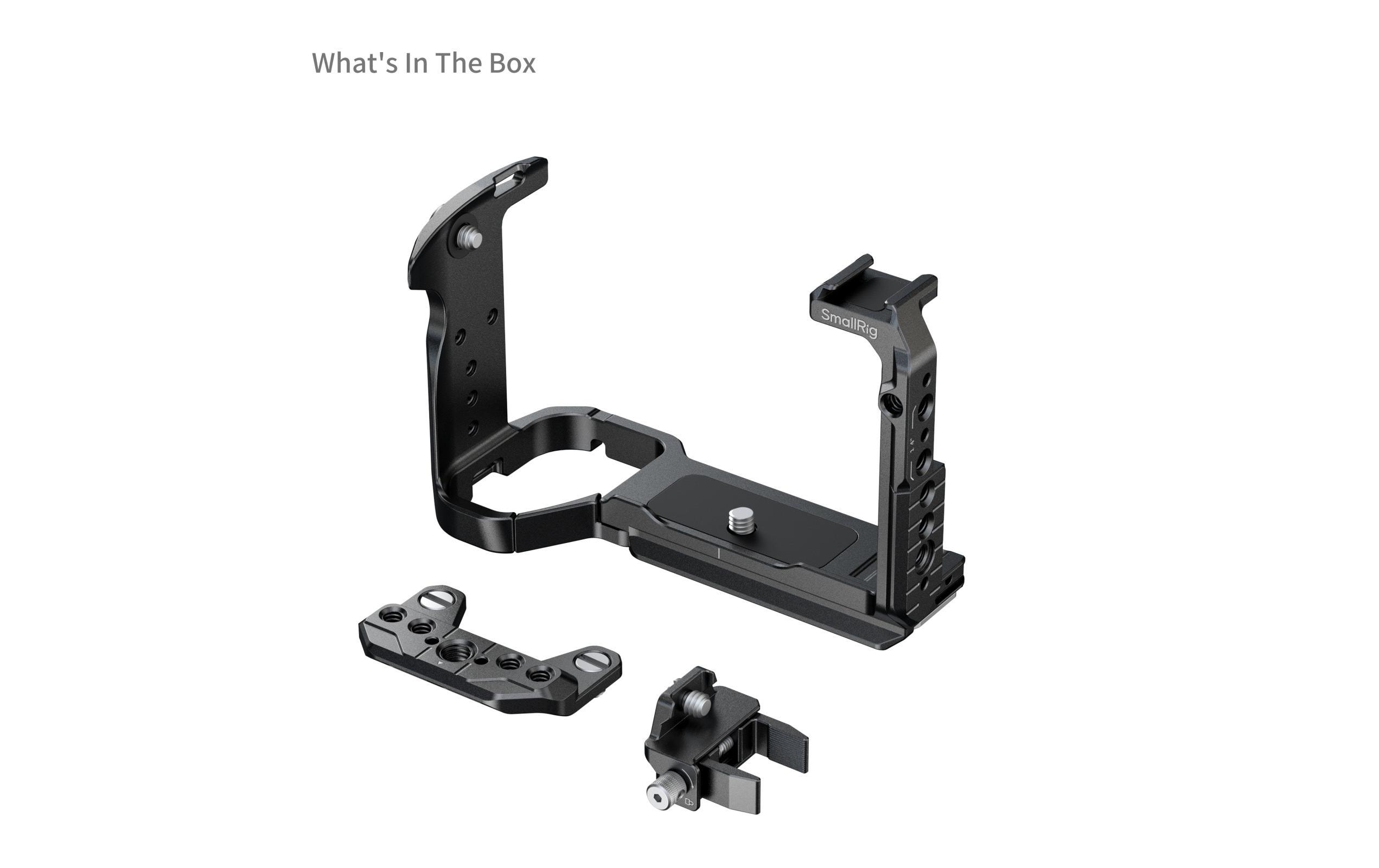 Cage für Sony FX2<br>Bietet umfassenden Schutz und zahlreiche Befestigungsmöglichkeiten für die Sony FX2
