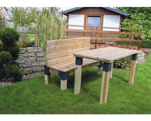Verlengstuk 90°, 3-delig, antraciet, 91x91 mm, type G