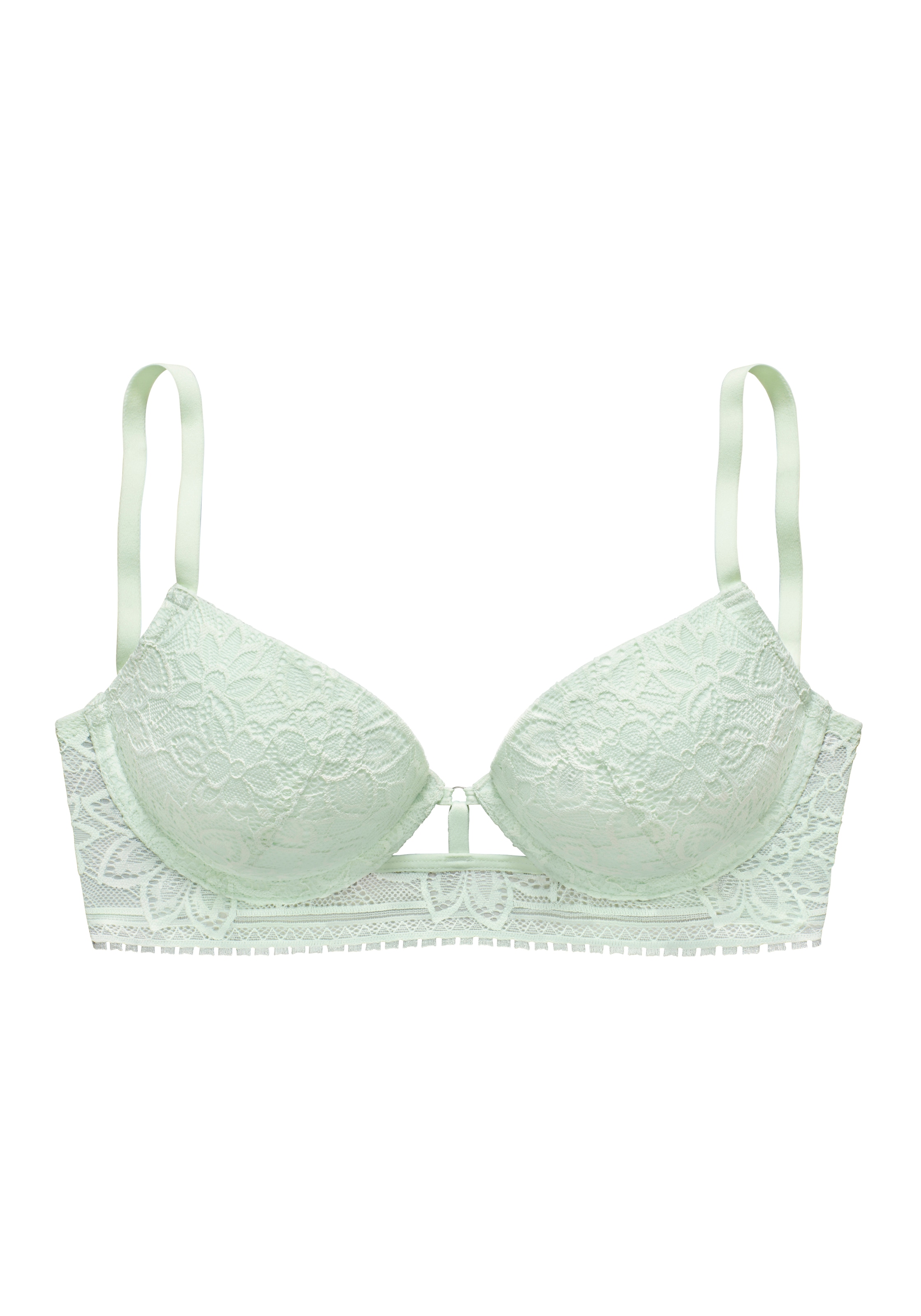 LASCANA Push-up-BH , mit Bügel aus floraler Jacquardspitze, sexy Dessous