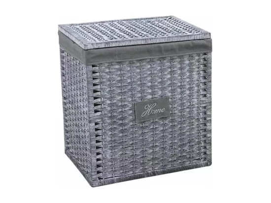 Panier à linge Home avec couvercle Petit modèle