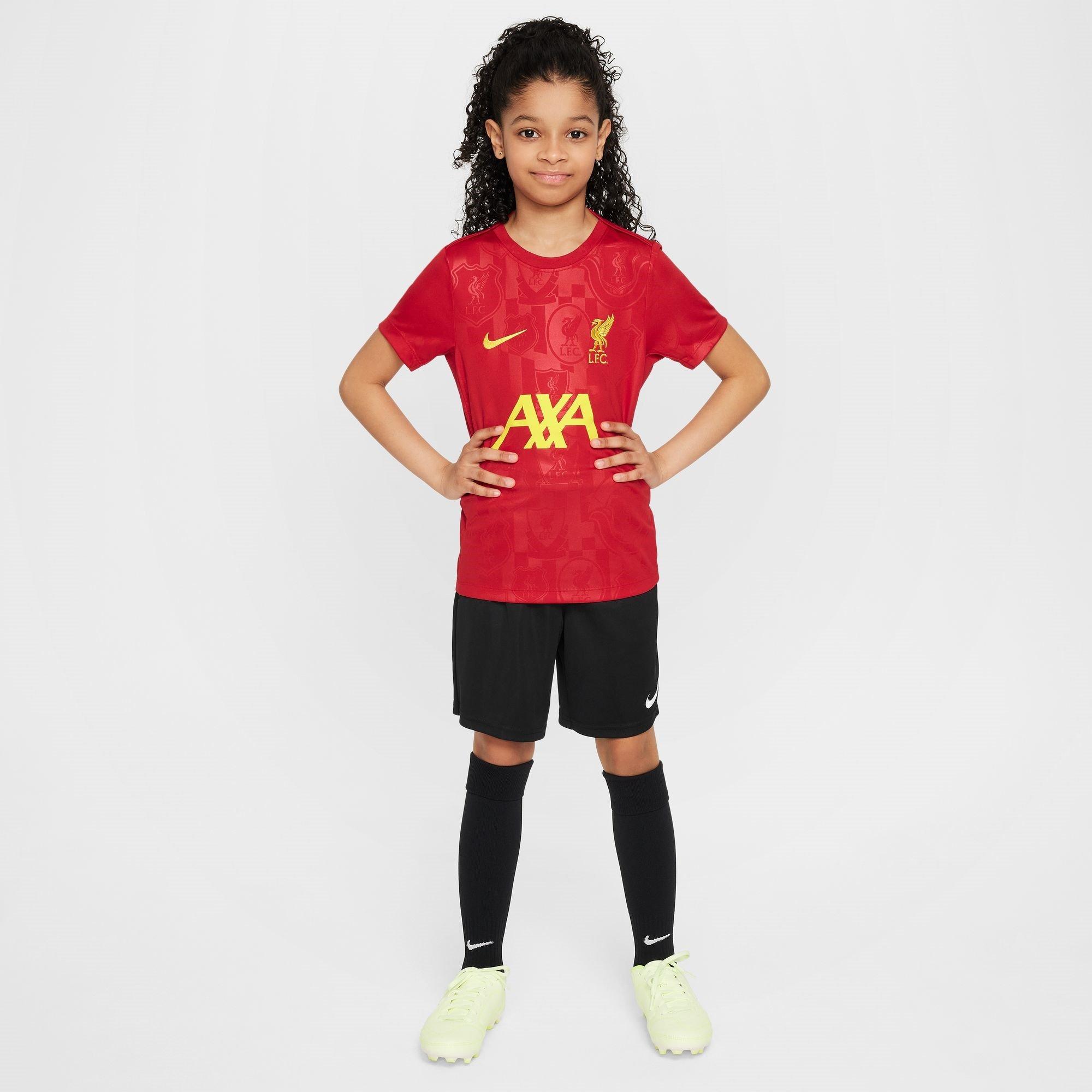 Nike Liverpool Academy Pro Pre Match Shirt 2024 2025 Juniors