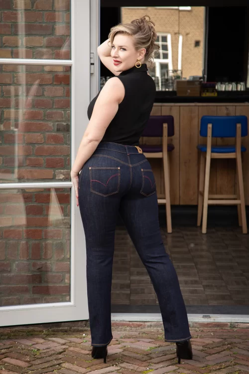 Rock-a-Booty Mimi jeans in blauw
