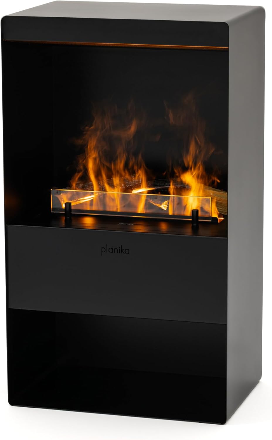 Planika Steamy Freistehender Elektrischer LED-Kamin mit Wasserdampfflamme - Optimyst Wohnzimmer-Kamin-Erlebnis