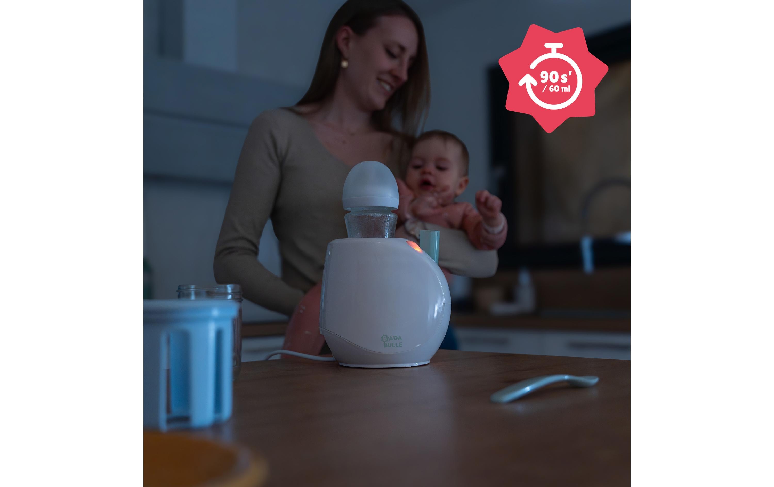 Flaschenwärmer Easy Plus Home WeissSchnelles Erwärmen von Flaschen