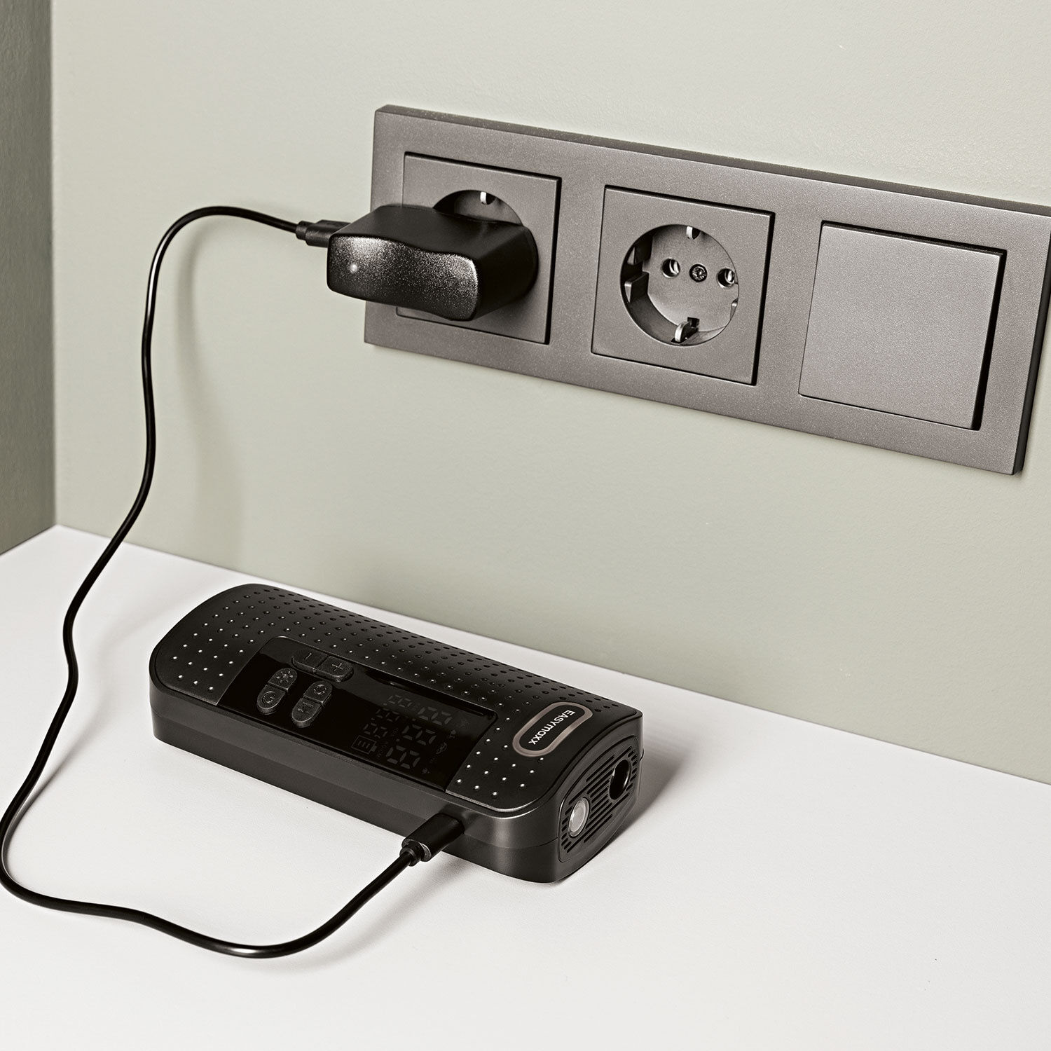 Easymaxx Akku–Handpumpe