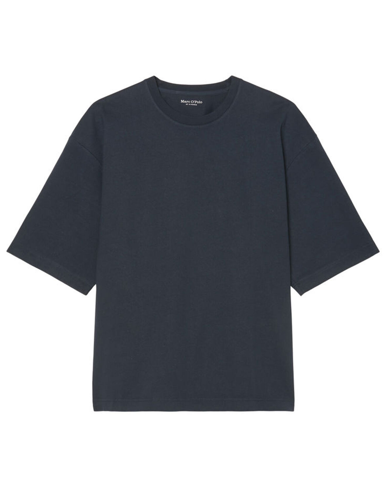 Marc O'Polo T-Shirt manches courtes Col Rd Oversize bleu marine