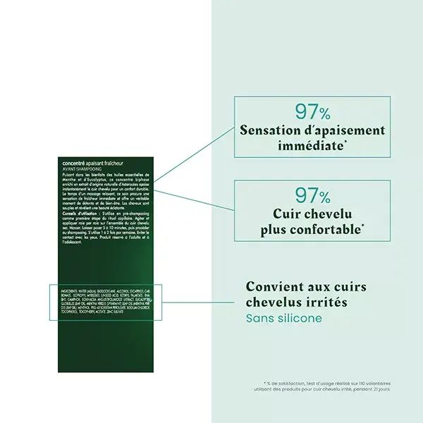René Furterer Head Spa Astera Fresh Concentré avec Embout Massant 50ml