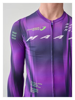 Maillot Manches Longues Maap Homme World Tour Pro Air Team GreenEdge / Jayco AlUla Violet