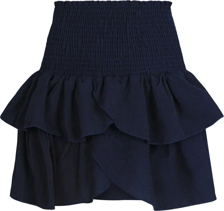 Neo Noir Carin R Skirt Navy