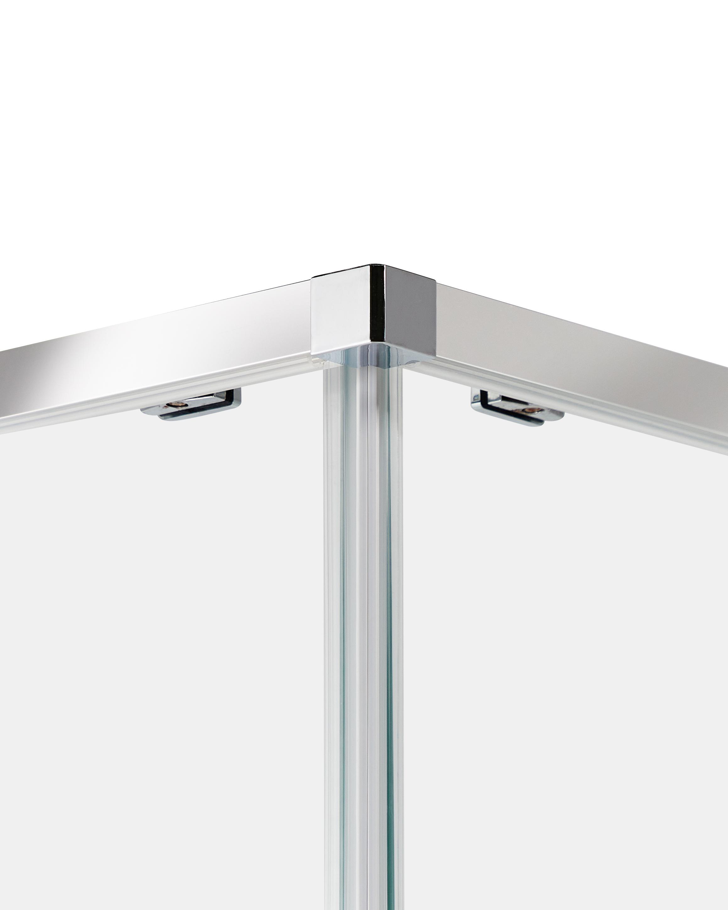Douchecabine TELA 90 x 90 x 185 cm Zilver
