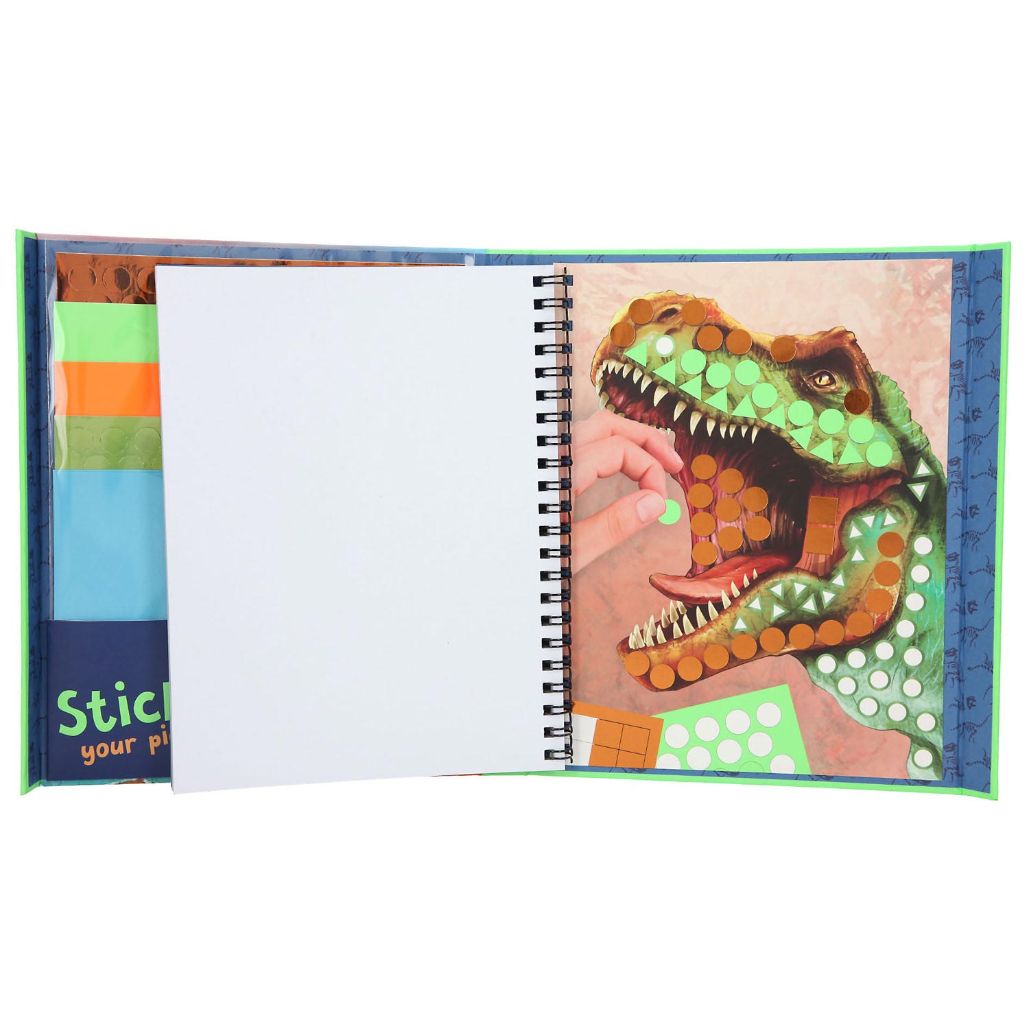 Dino World Stickerboek Sticker Your Picture