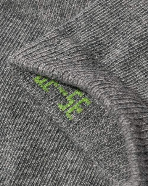 5 paires de chaussettes femme gris chiné