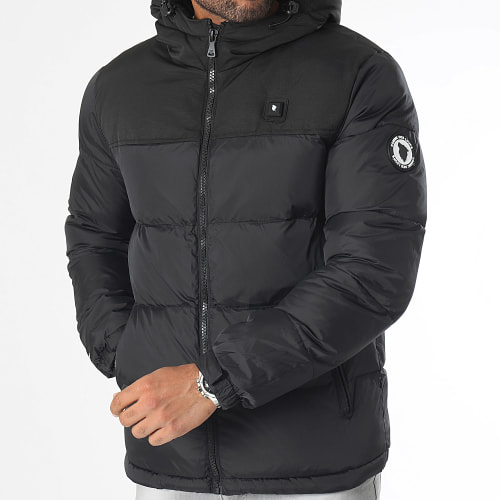 Doudoune Chauffante Capuche Megève Noir