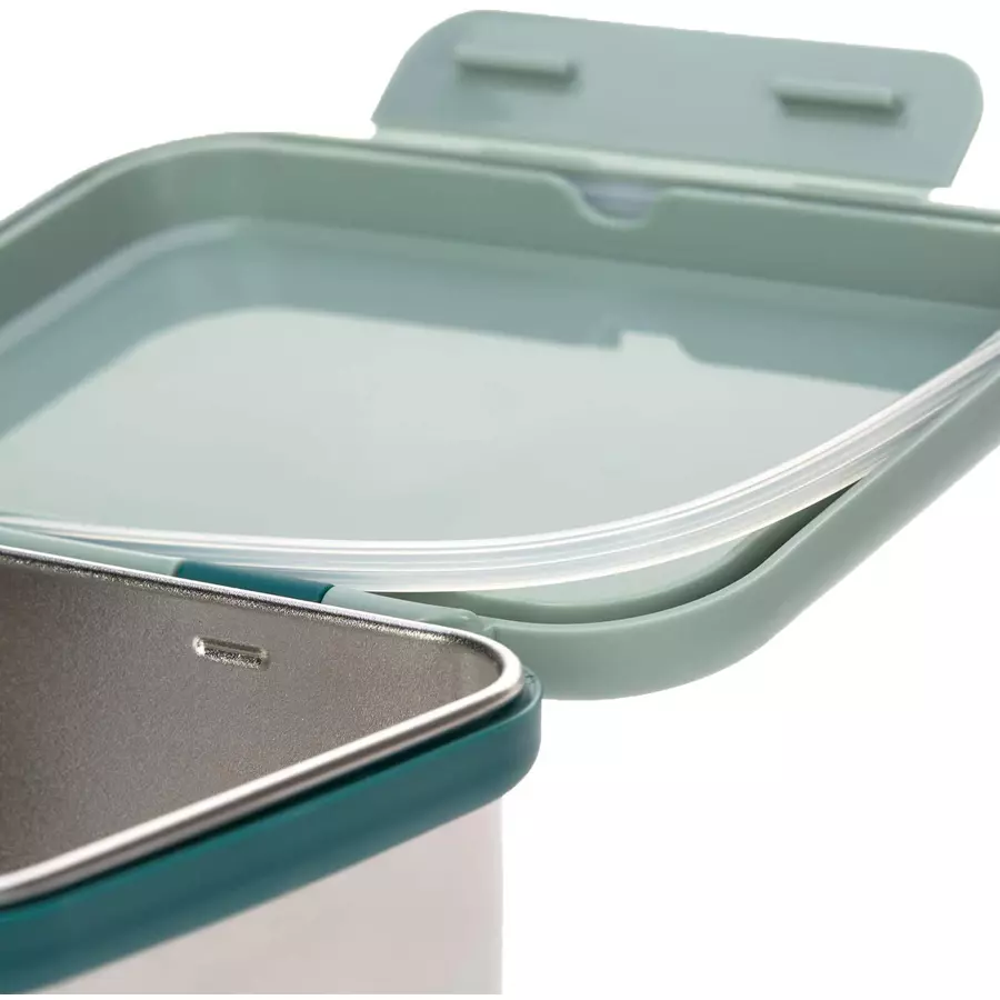 Lässig Edelstahl Lunchset oliv