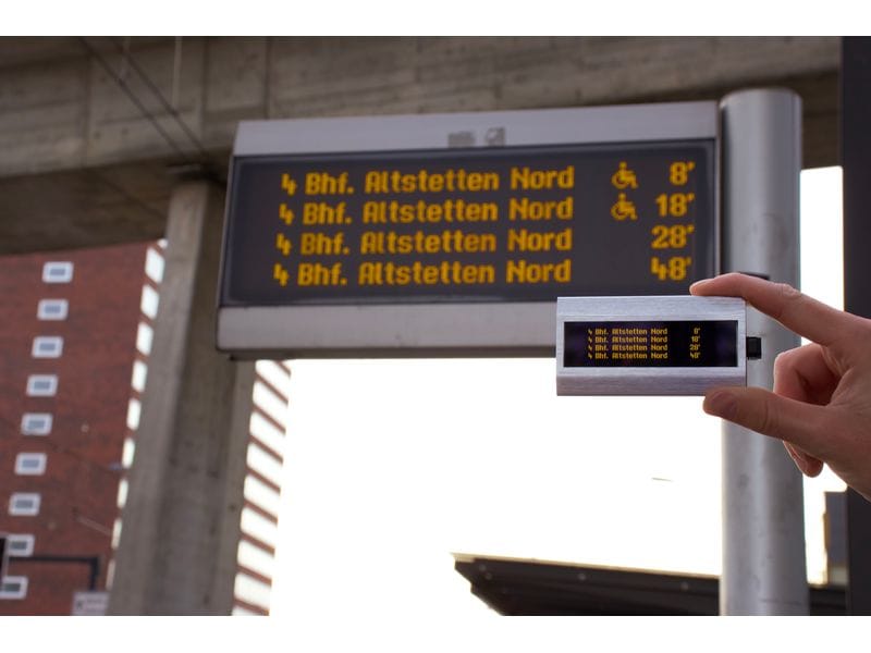 Tramli Abfahrtsanzeige Display Tramli Ihre Haltestelle – Live