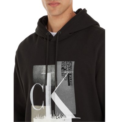 Sweatshirt à capuche homme Connected Layer Landscape CALVIN KLEIN