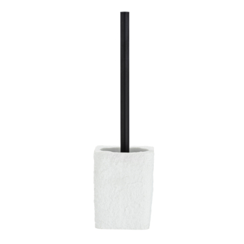 Wenko Villata toiletborstelhouder polyresin wit