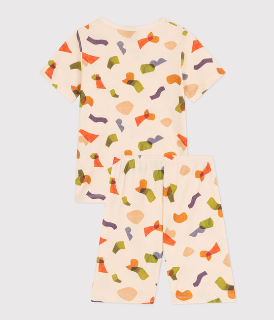 Pyjama short imprimé en coton enfant