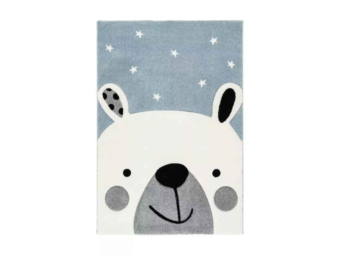 Tapis de Chambre Enfant Ours Polaire 