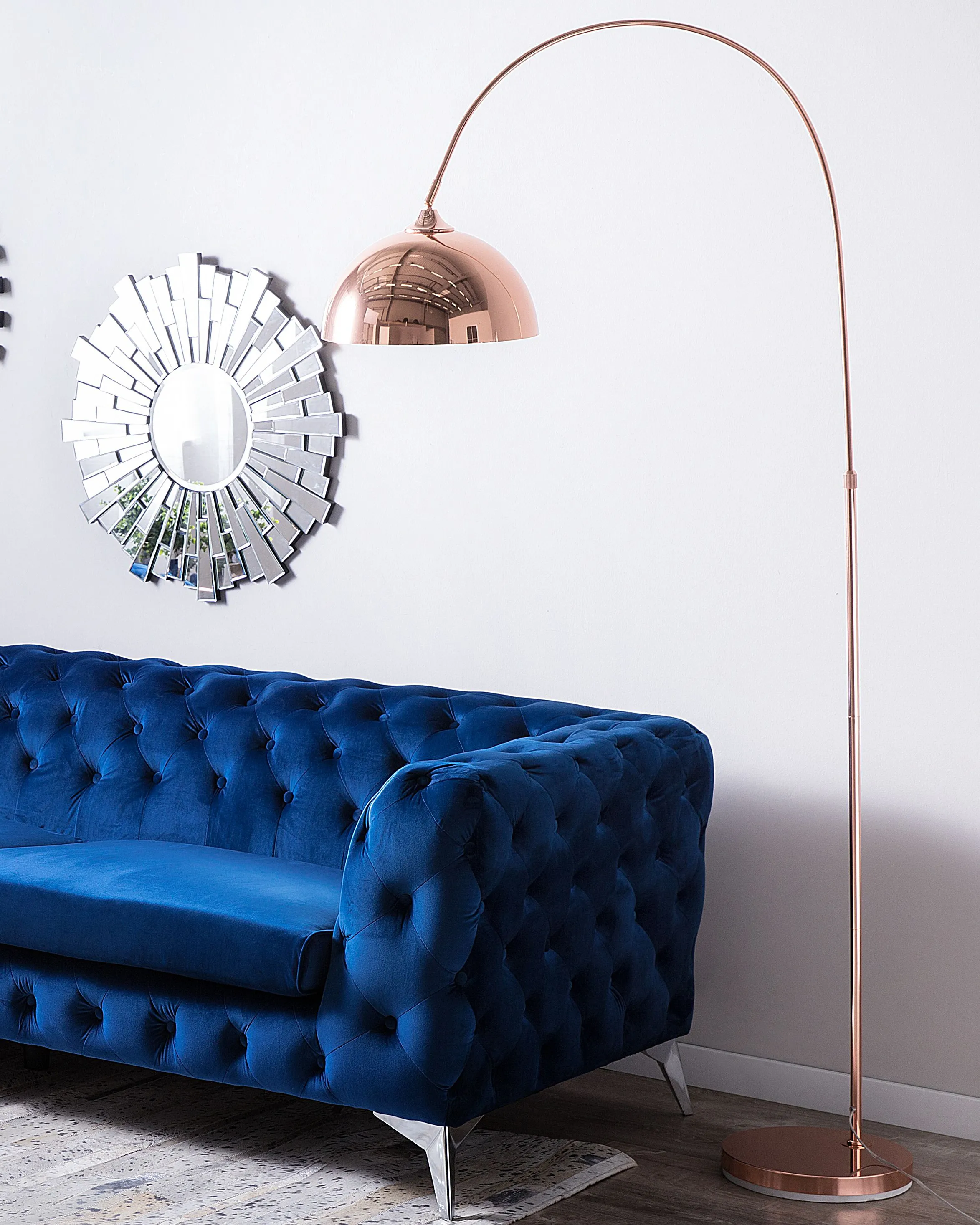 Staande lamp CANDELLA Metaal Koper