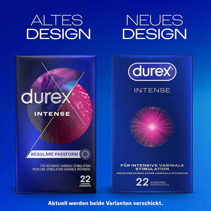 durex® Intense Kondome, 22 St