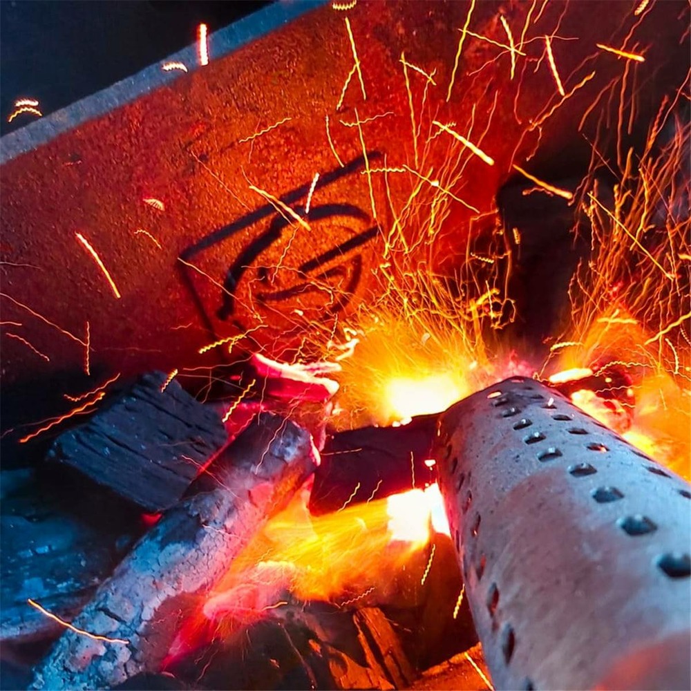 Séparateur de foyer pour cuisson indirecte sur kamado fonte goldens